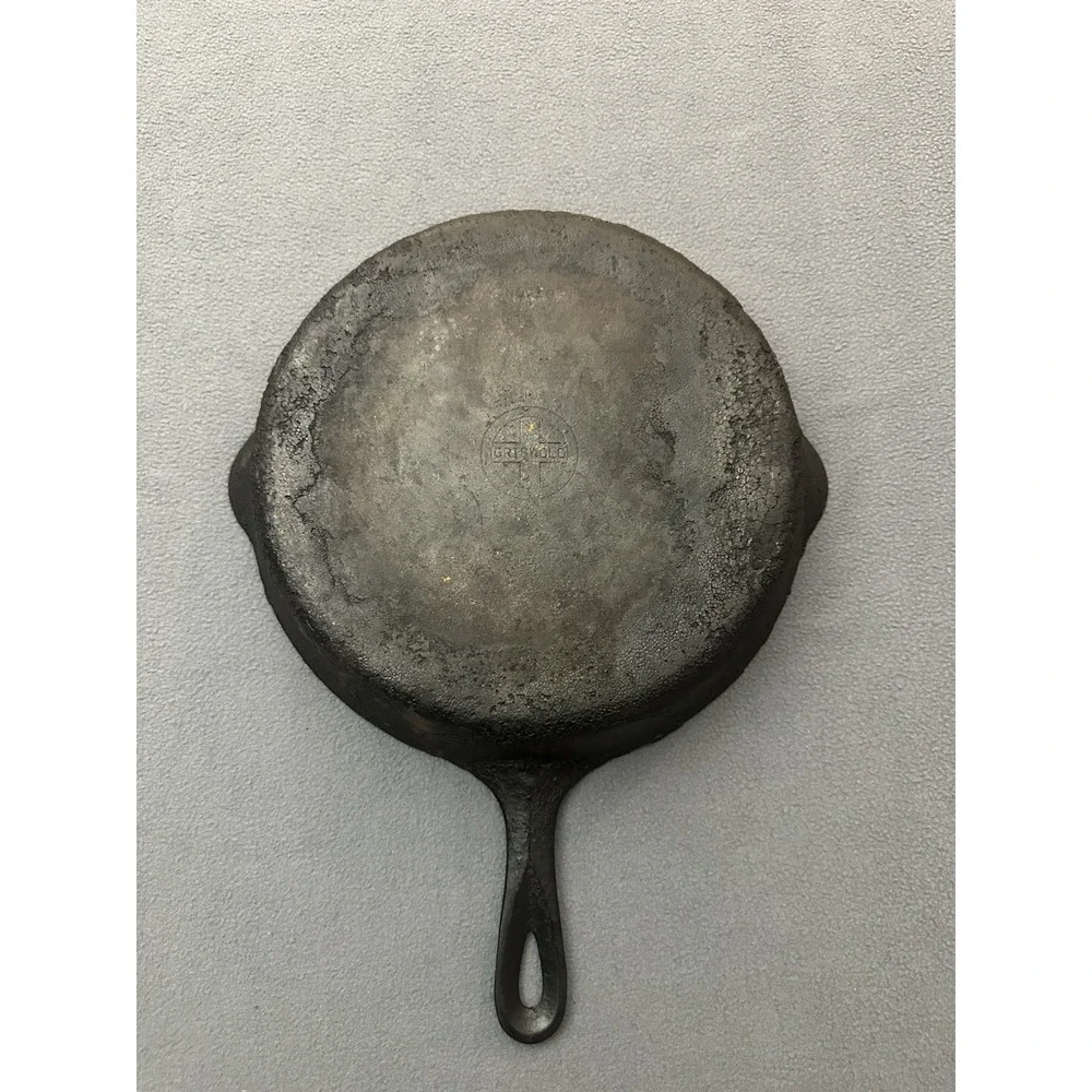 Vintage Griswold Erie No. 10 Cast Iron Skillet 716